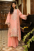 Light Pink Luxury Embroidered Lawn 3PC