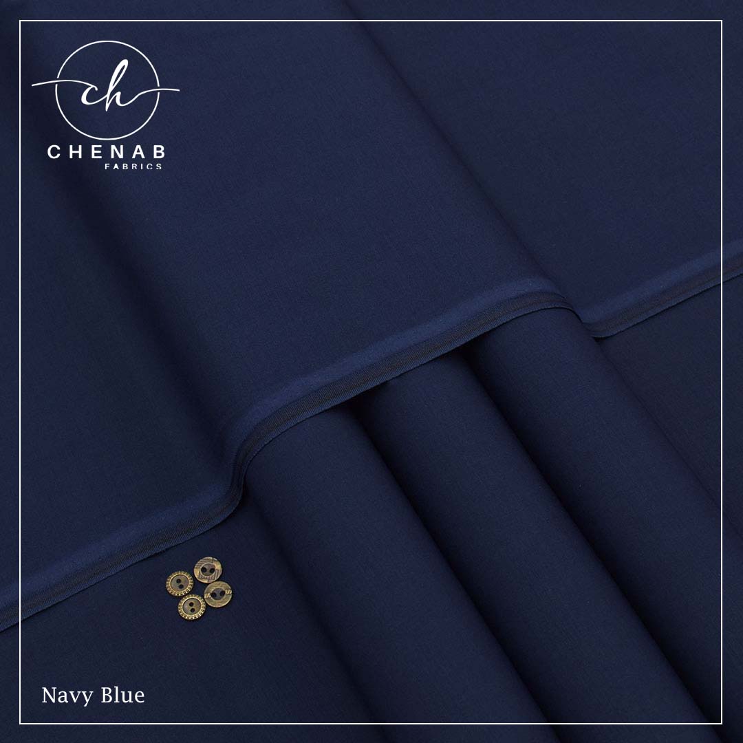 Navy Blue Wash & Wear