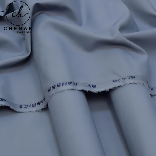 Chenab Fabrics' Premium Steel Grey pakistani 6 Pound Boski